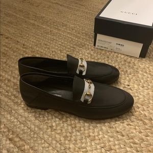Black Horsebit Loafers Size 39